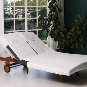 Double Head Lounge Chair Cover