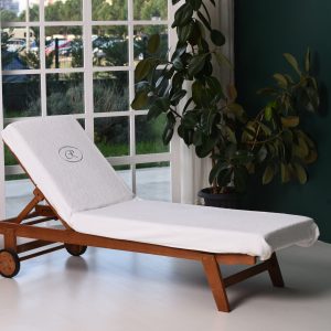 Custom Logo Chaise Lounge Cover