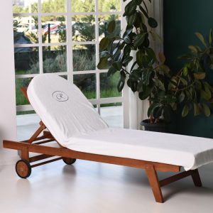Curved Edge Lounge Chair Cover